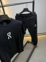 Premium Sport Lounge Set – Minimalist T-Shirt & Jogger Ensemble – Image 4