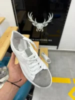 Men’s white Sneakers Premium leather Urban Sneakers – – Image 5