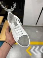 Men’s white Sneakers Premium leather Urban Sneakers – – Image 6