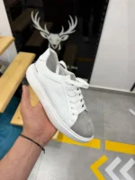 Men’s white Sneakers Premium leather Urban Sneakers – – Image 7