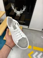 Men’s white Sneakers Premium leather Urban Sneakers – – Image 8
