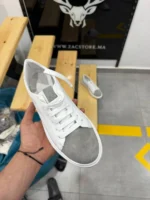 Men’s white Sneakers Premium leather Urban Sneakers – – Image 9