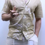 Men’s Casual Short Sleeve Button-Up Shirt – Lightweight Summer Style