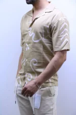Men’s Casual Short Sleeve Button-Up Shirt – Lightweight Summer Style – Image 5