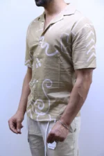 Men’s Casual Short Sleeve Button-Up Shirt – Lightweight Summer Style – Image 6