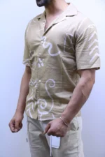 Men’s Casual Short Sleeve Button-Up Shirt – Lightweight Summer Style – Image 11