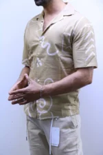 Men’s Casual Short Sleeve Button-Up Shirt – Lightweight Summer Style – Image 10