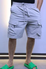 Streetwear Side Stipte Shorts , urban Comfort Shorts – Image 2