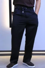 Premium Men’s Straight Fit Casual Pants – Elegant & Comfortable Style