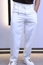 Premium Men’s Straight Fit Casual Pants – Elegant & Comfortable Style – Image 2