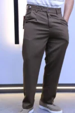 Premium Men’s Straight Fit Casual Pants – Elegant & Comfortable Style – Image 37