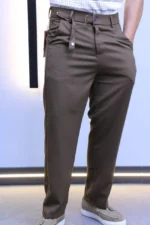 Premium Men’s Straight Fit Casual Pants – Elegant & Comfortable Style – Image 39