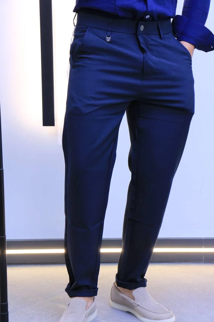 5872788902047846096 Premium Men’s Slim Fit Casual Pants – Modern Comfort & Elegant Style – Image 1