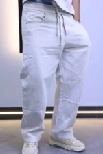 Cargo Baggy Denim Jeans – Relaxed Fit for a Trendy – Image 27