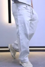 Cargo Baggy Denim Jeans – Relaxed Fit for a Trendy – Image 4