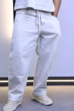 Cargo Baggy Denim Jeans – Relaxed Fit for a Trendy – Image 9