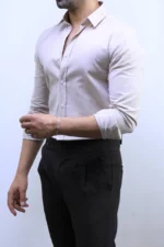 Men’s Slim Fit Striped Shirt – Elegant Casual Button-Up Shirt | Zac – Image 13