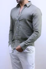 Men’s Slim Fit Striped Shirt – Elegant Casual Button-Up Shirt | Zac – Image 18