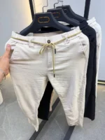 Premium Relaxed Fit Drawstring Pants for Men – Image 39