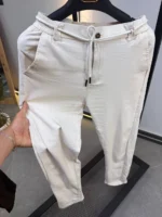 Premium Relaxed Fit Drawstring Pants for Men – Image 36