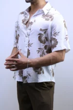 Men’s Casual Short Sleeve Button-Up Shirt – Lightweight Summer vibes – Image 21