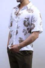 Men’s Casual Short Sleeve Button-Up Shirt – Lightweight Summer vibes – Image 22