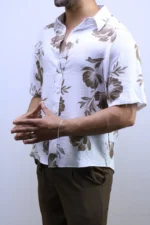 Men’s Casual Short Sleeve Button-Up Shirt – Lightweight Summer vibes – Image 12