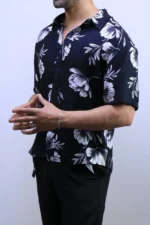 Men’s Casual Short Sleeve Button-Up Shirt – Lightweight Summer vibes – Image 13