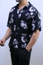 Men’s Casual Short Sleeve Button-Up Shirt – Lightweight Summer vibes – Image 9
