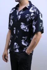 Men’s Casual Short Sleeve Button-Up Shirt – Lightweight Summer vibes – Image 17