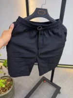 Classic Cotton Linen Short , Relaxed summer Style – Image 11
