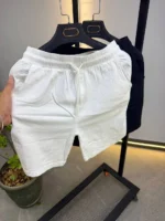 Classic Cotton Linen Short , Relaxed summer Style – Image 12