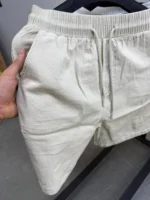 Classic Cotton Linen Short , Relaxed summer Style – Image 19