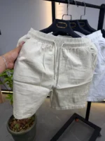 Classic Cotton Linen Short , Relaxed summer Style – Image 5