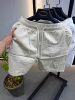 Classic Cotton Linen Short , Relaxed summer Style – Image 2