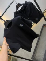 Minimal Premium summer cotton T-Shirt & shorts Set – Image 5