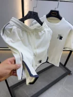 Minimal Premium summer cotton T-Shirt & shorts Set – Image 20
