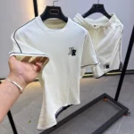 Minimal Premium summer cotton T-Shirt & shorts Set