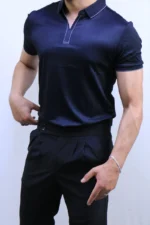 Premium Slim-Fit Polo Shirt – Modern Elegance & Comfort – Image 10
