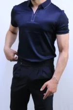 Premium Slim-Fit Polo Shirt – Modern Elegance & Comfort – Image 21