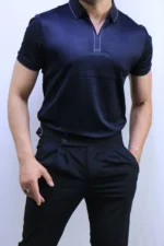 Premium Slim-Fit Polo Shirt – Modern Elegance & Comfort – Image 23