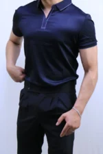 Premium Slim-Fit Polo Shirt – Modern Elegance & Comfort – Image 24