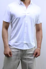 Men’s Premium Short Sleeve Button-Up Shirt – Elegant Modern Fit – Image 6