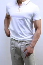 Premium Slim-Fit Polo Shirt – Modern Elegance & Comfort – Image 14