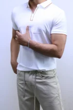 Premium Slim-Fit Polo Shirt – Modern Elegance & Comfort – Image 22