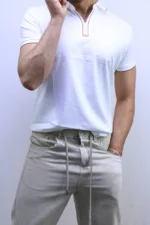 Premium Slim-Fit Polo Shirt – Modern Elegance & Comfort – Image 9