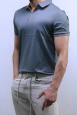 Premium Slim-Fit Polo Shirt – Modern Elegance & Comfort – Image 3
