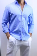 Men’s Premium Casual Button-Up Shirt – Elegant Slim Fit Style – Image 2