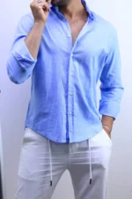 Men’s Premium Casual Button-Up Shirt – Elegant Slim Fit Style – Image 28