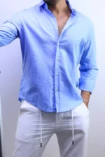 Men’s Premium Casual Button-Up Shirt – Elegant Slim Fit Style – Image 22